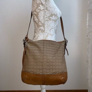 COACH F10416 Convertible Signature  Crossbody